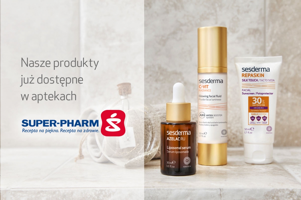 Sesderma wchodzi do aptek Super-Pharm