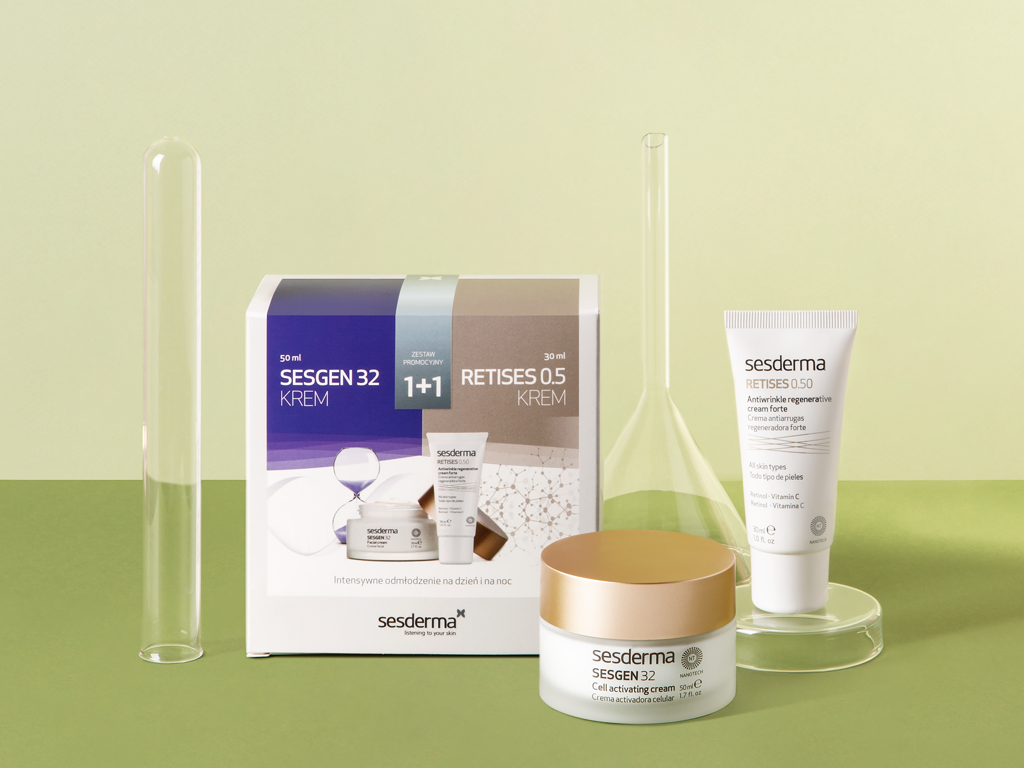 RETISES 0.5 KREM + SESGEN 32 KREM 30 ml + 50 ml