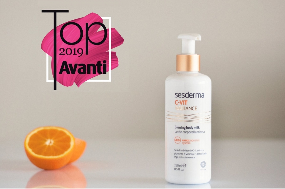 Mleczko C-VIT RADIANCE z nagrodą TOP AVANTI 2019