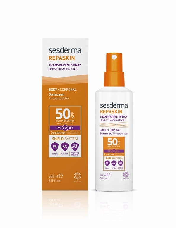 Repaskin Transparent Spray SPF50